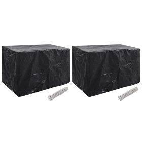  2 db kerti bútor huzat 8 fűzőlyukkal 140 x 70 x 90 cm