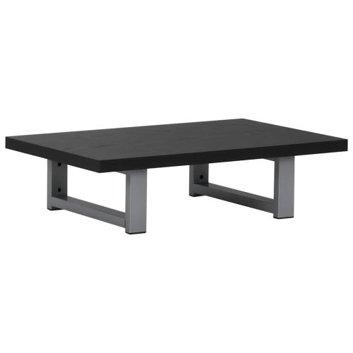  2-részes fekete kerámia fürdőszobai bútorszett