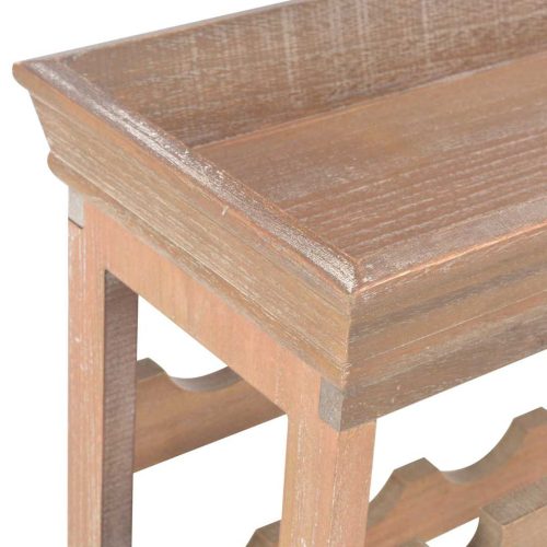  barna MDF borszekrény 70 x 22,5 x 70,5 cm