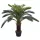  zöld, cserepes mű cycas-pálma 90 cm