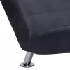  szürke művelúr dívány párnával