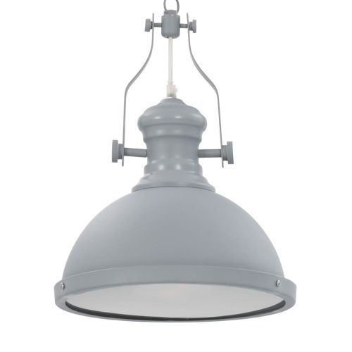  szürke kerek mennyezeti lámpa E27 izzófoglalattal