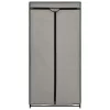  szürke ruhásszekrény 75 x 50 x 160 cm