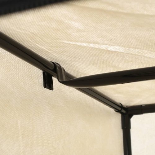  2 db krémszínű ruhásszekrény 75 x 50 x 160 cm