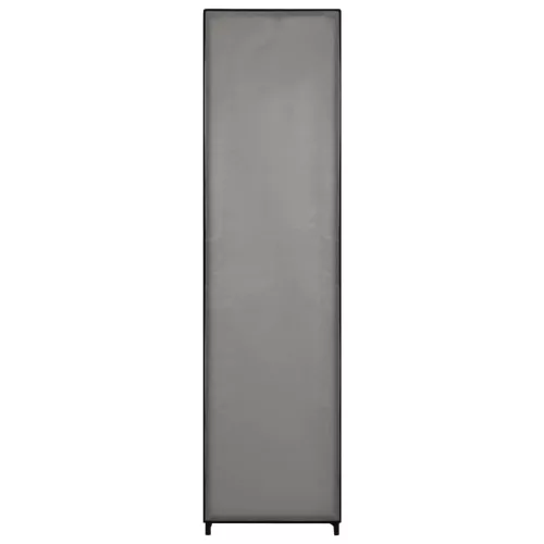  szürke ruhásszekrény 4 tárolórekesszel 175 x 45 x 170 cm