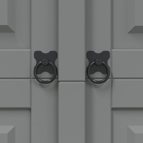  3 ajtós szürke Corona-stílusú mexikói fenyő ruhásszekrény