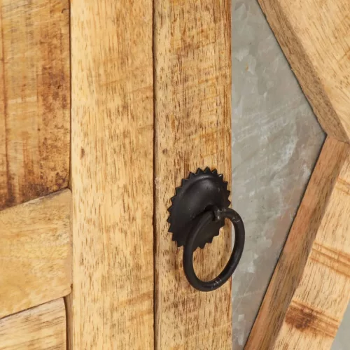  tömör mangófa tálalószekrény 60 x 30 x 76 cm