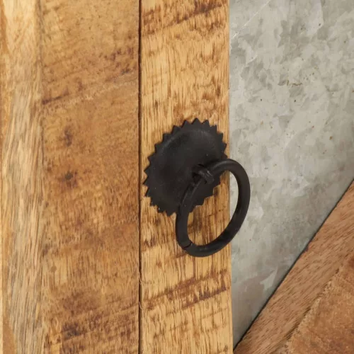  tömör mangófa éjjeliszekrény 40 x 30 x 50 cm