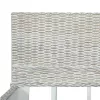  szürke természetes rattan ágykeret 140 x 200 cm