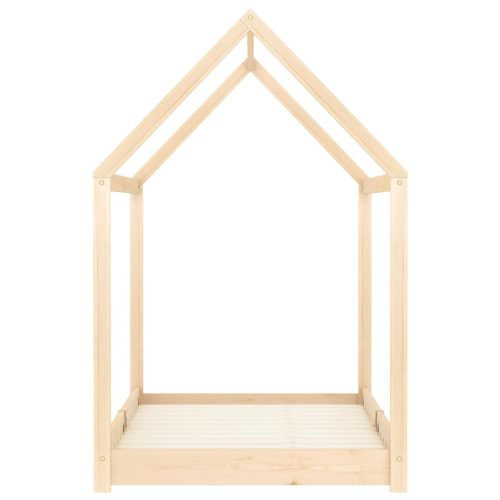  tömör fenyőfa gyerekágy-keret 90 x 200 cm