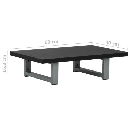  fekete fürdőszobai bútor 60 x 40 x 16,3 cm 