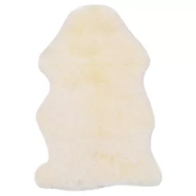  fehér báránybőr szőnyeg 60 x 90 cm 