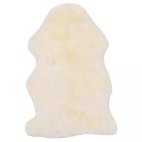  fehér báránybőr szőnyeg 60 x 90 cm 