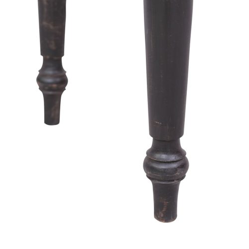  tömör mahagóni fa íróasztal 3 fiókkal 117 x 57 x 75 cm