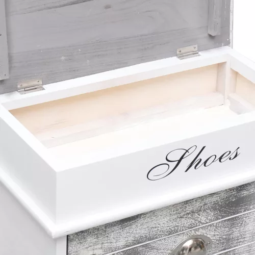  szürke császárfa cipőszekrény 50 x 28 x 58 cm