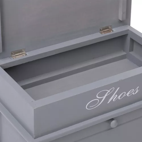  szürke császárfa cipőszekrény 50 x 28 x 58 cm