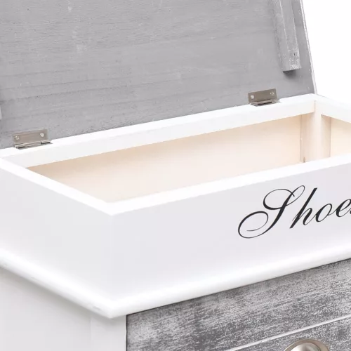  szürke császárfa cipőszekrény 50 x 28 x 98 cm