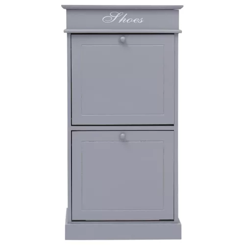  szürke császárfa cipősszekrény 50 x 28 x 98 cm