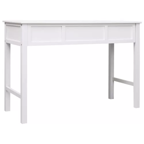  fehér fa íróasztal 110 x 45 x 76 cm