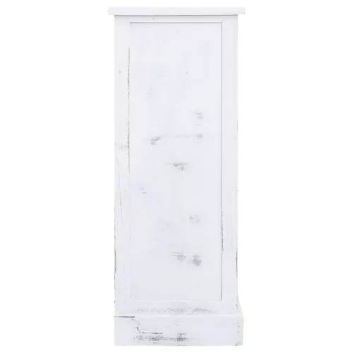  fehér fa fiókos szekrény 60 x 30 x 75 cm