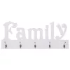 FAMILY" feliratú fali fogas 74 x 29,5 cm"