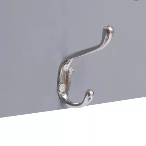  szürke FAMILY" feliratú fali fogas 74 x 29,5 cm"