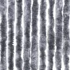  ezüstszínű zsenília rovarfüggöny 56 x 185 cm