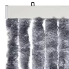  ezüstszínű zsenília rovarfüggöny 100 x 220 cm