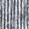  ezüstszínű zsenília rovarfüggöny 100 x 220 cm