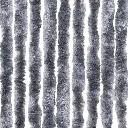  ezüstszínű zsenília rovarfüggöny 100 x 220 cm