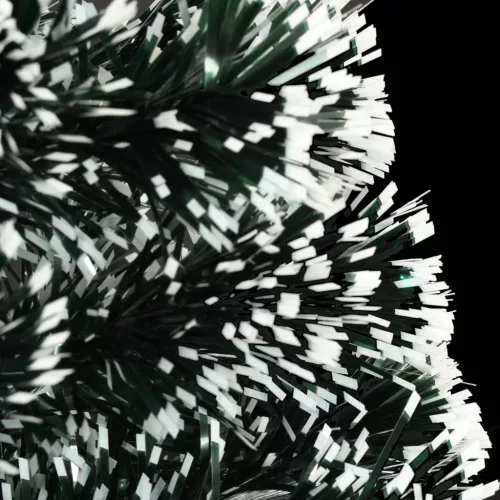  száloptikás megvilágított karácsonyfa állvánnyal és LED-es 120 cm