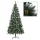  műkarácsonyfa fenyőtobozokkal és fehér csillámmal 210 cm