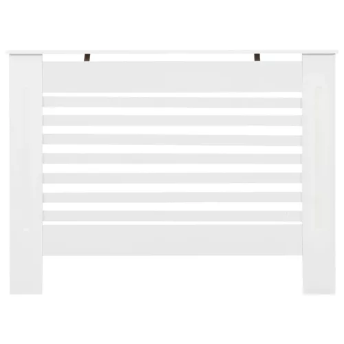  fehér MDF radiátorburkolat 112 x 19 x 81,5 cm