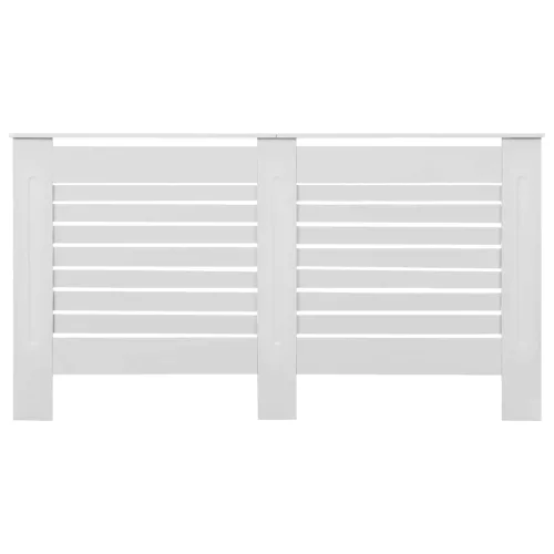  fehér MDF radiátorburkolat 152 x 19 x 81,5 cm