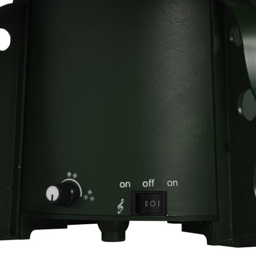  zöld havazó karácsonyfa ernyő alakú talppal 140 cm