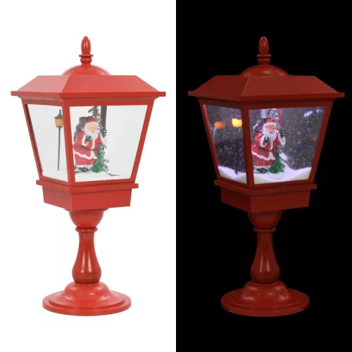  karácsonyi talpas lámpa Mikulással 64 cm LED