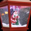  karácsonyi talpas lámpa Mikulással 64 cm LED