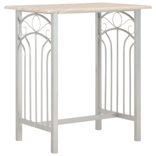  3 darabos fa és acél bárszett