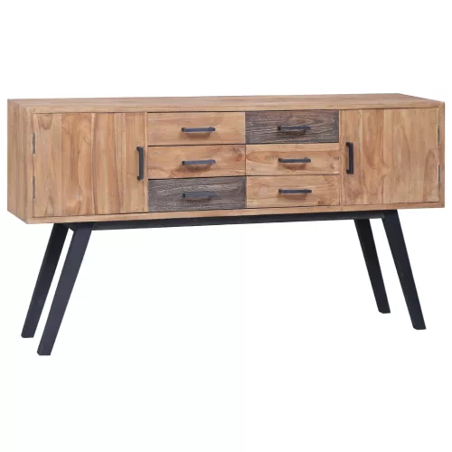  tömör tíkfa kisszekrény 110x30x75 cm