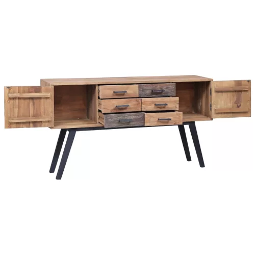  tömör tíkfa kisszekrény 110x30x75 cm