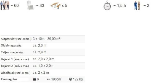  3-paneles tömör mangófa kézzel faragott térelválasztó 120x165cm
