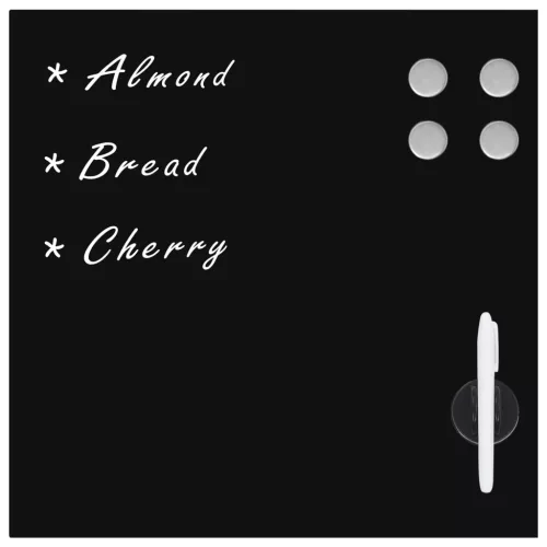  falra szerelhető mágneses üvegtábla 50 x 50 cm