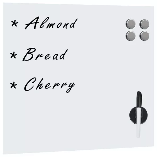  falra szerelhető mágneses üvegtábla 40 x 40 cm