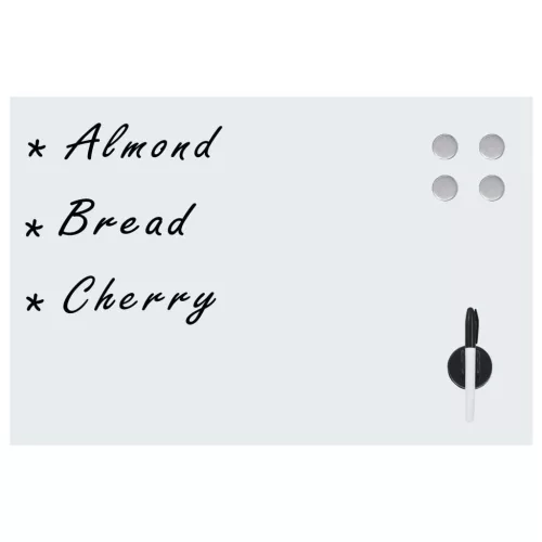  falra szerelhető mágneses üvegtábla 50 x 30 cm