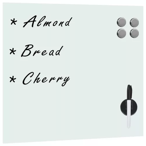  falra szerelhető mágneses üvegtábla 50 x 50 cm