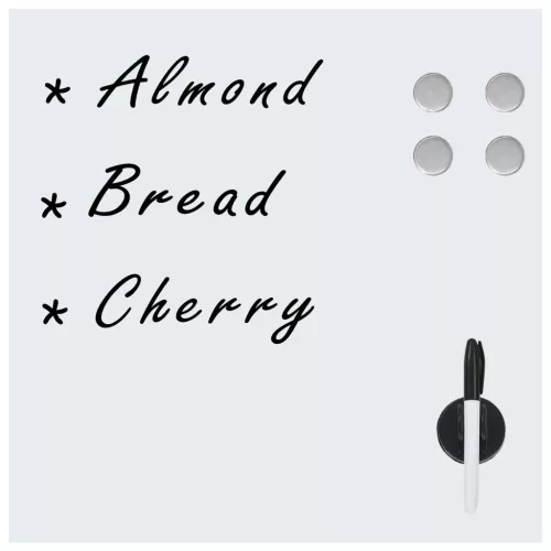  falra szerelhető mágneses üvegtábla 60 x 60 cm