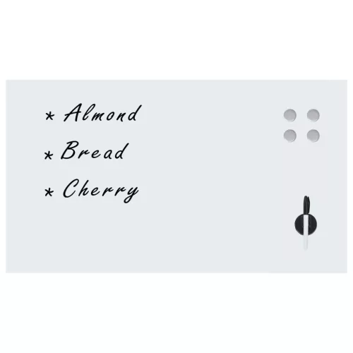  falra szerelhető mágneses üvegtábla 120 x 60 cm