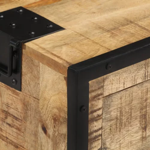  tömör nyers mangófa komód 100 x 31 x 60 cm