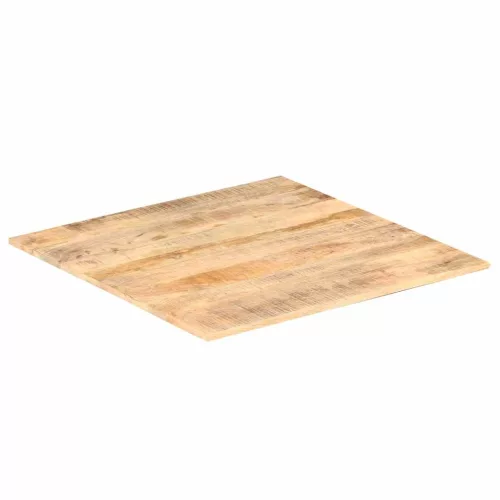  tömör mangófa asztallap 15-16 mm 80 x 80 cm