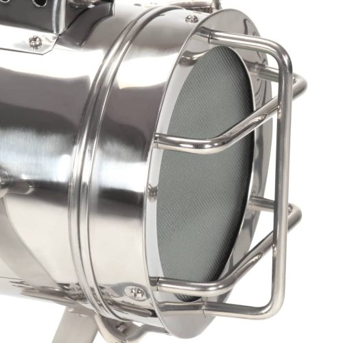  fekete háromlábú tömör mangófa állólámpa 69 cm